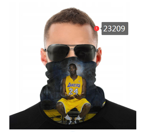 NBA 2021 Los Angeles Lakers #24 kobe bryant 23209 Dust mask with filter